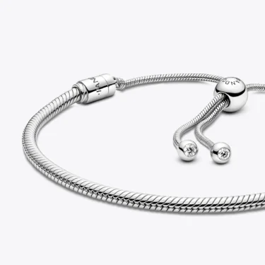 Pandora Moments Snake Chain Slider Bracelet