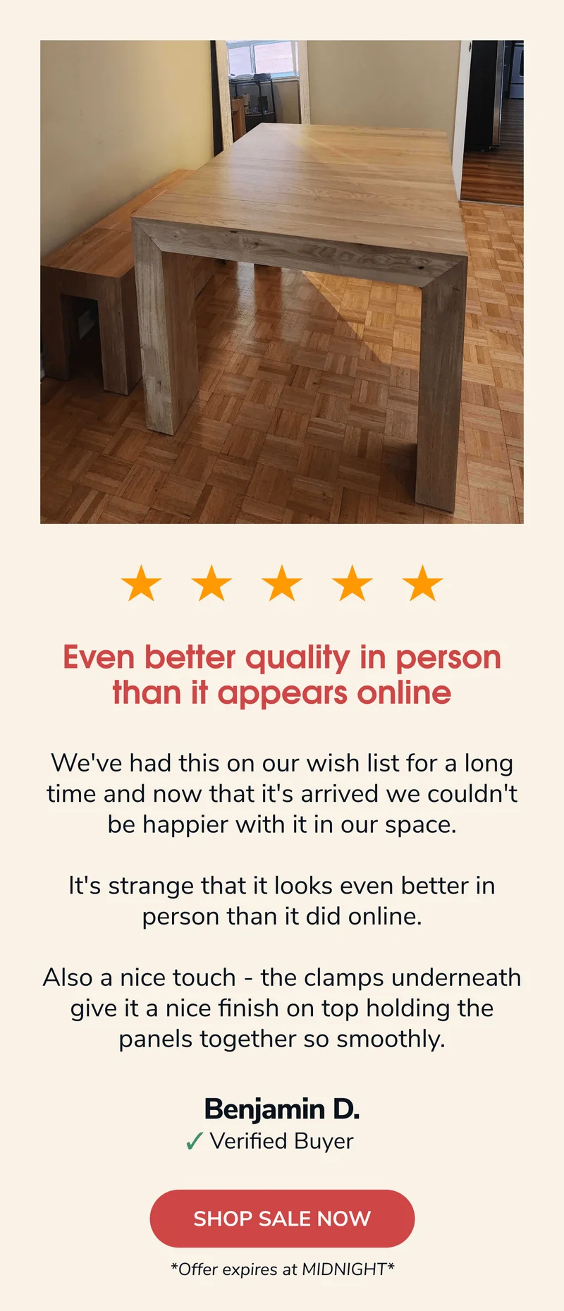 ❤️ Benjamin's Review ❤️