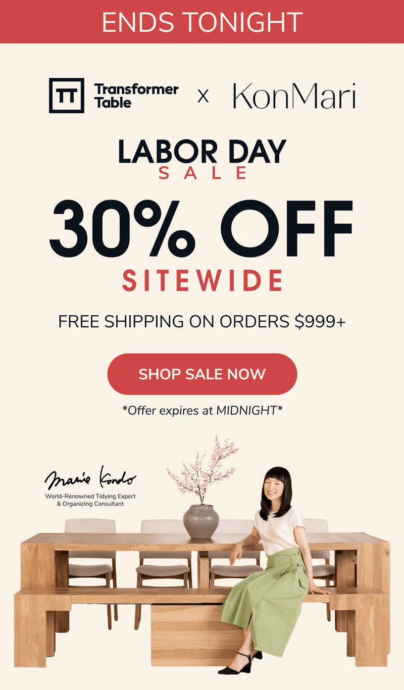 30% OFF Sitewide + Free Shipping Ends Tonight!