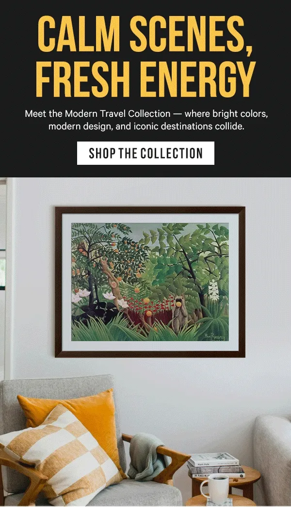 Calm Scenes, Fresh Energy: Explore landscapes in soft, soothing tones designed to bring balance and light into your space for the season ahead.