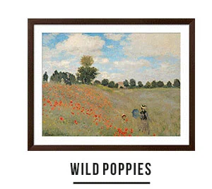 Wild Poppies by Claude Monet