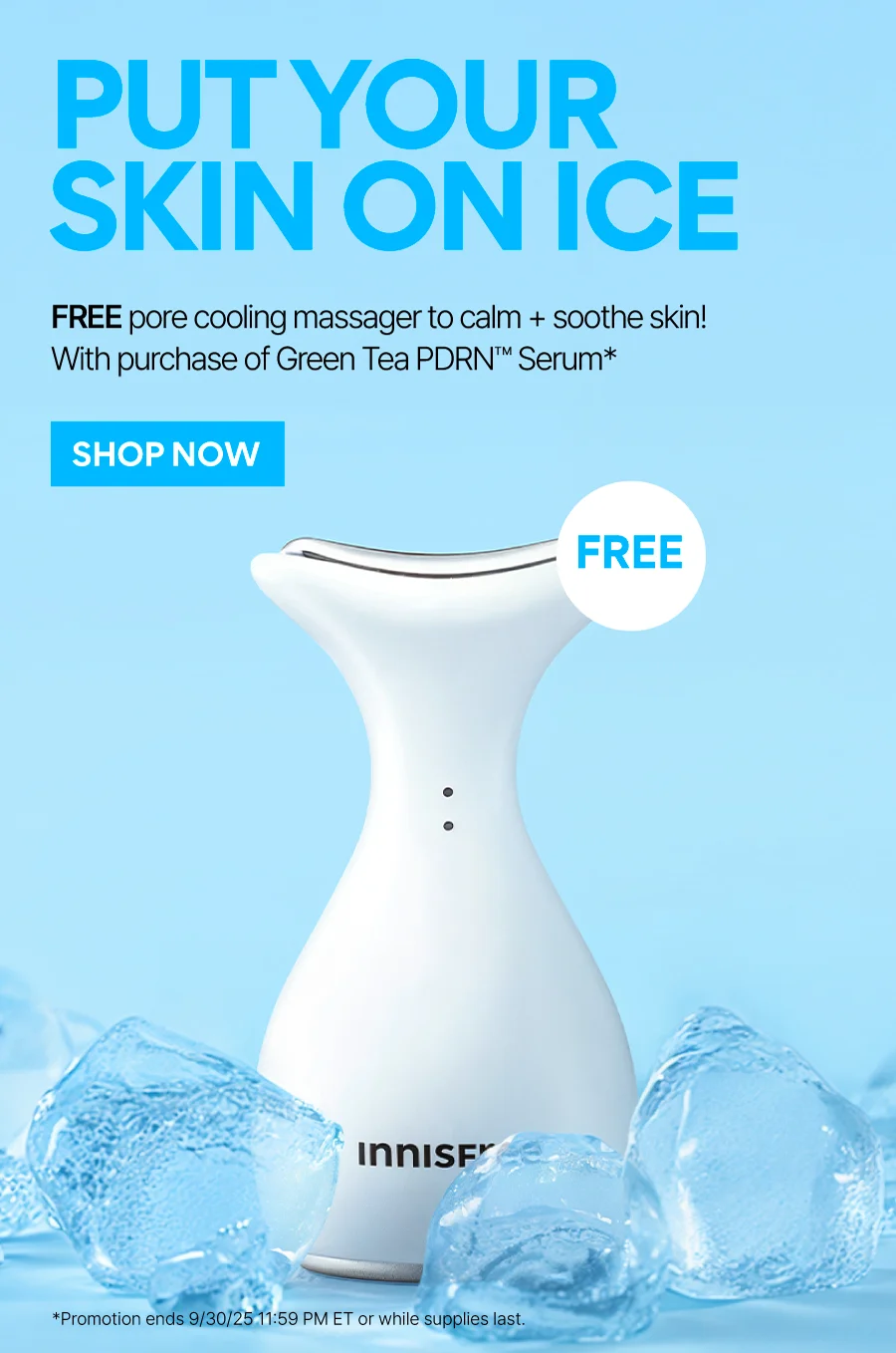 FREE PORE COOLING MASSAGER
