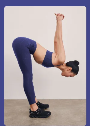 Spacedye Caught In The Midi High Waisted Legging in Eternal Blue Heather