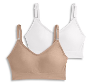 Jockey Set of 2 Seamfree Back Smoothing Cami Strap Bras