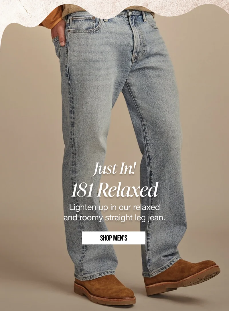 Just In! 181 Relaxed Shop Men's