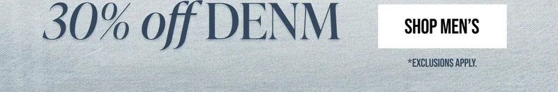 30% off Denim Shop Men's