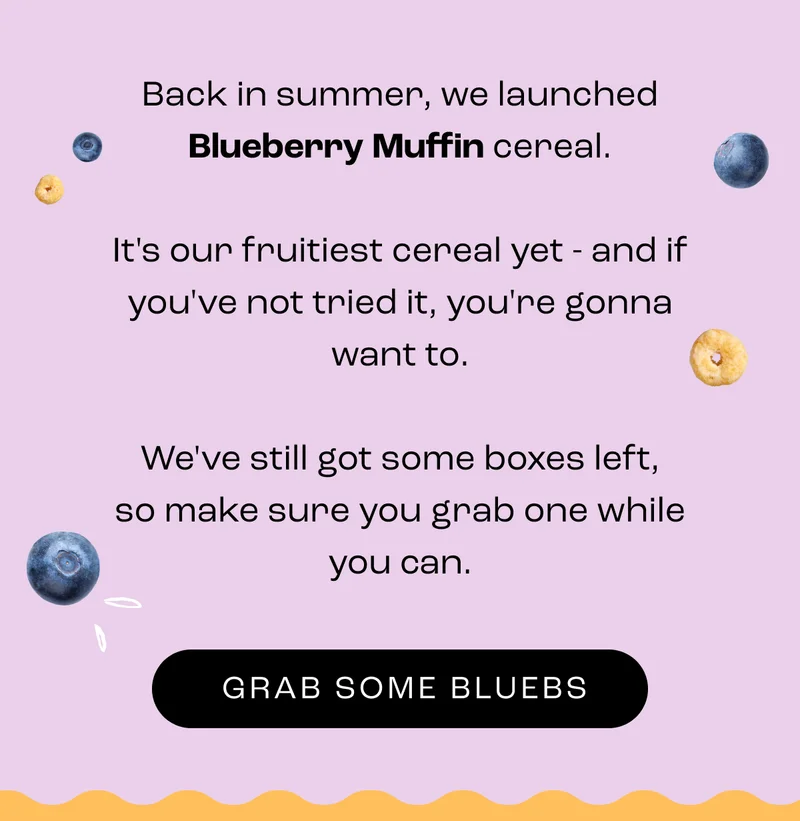 Why should you have all the fun? This Halloween, your breakfast decided to dress up too.  But the only thing scary about the Boo-berry bowl is how hauntingly delicious it tastes.  Don’t worry, your ghosts of cereals past won’t come back to haunt you for indulging in this spooky (and protein-packed) treat.