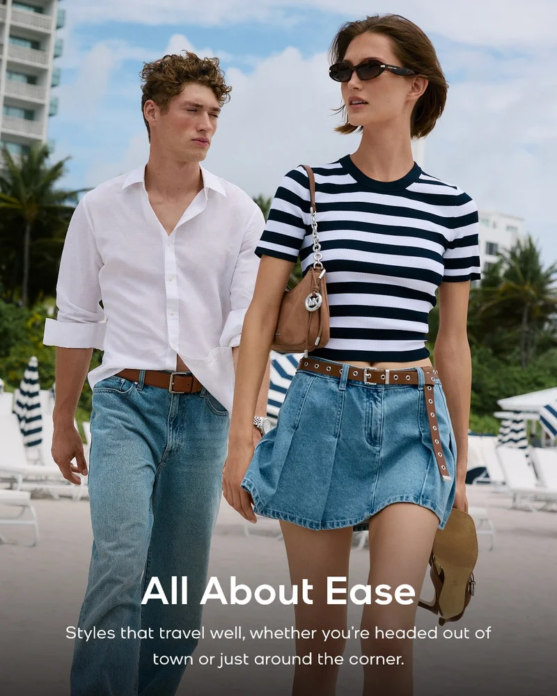 All About Ease Styles that travel well, whether you're headed out of town or just around the corner.