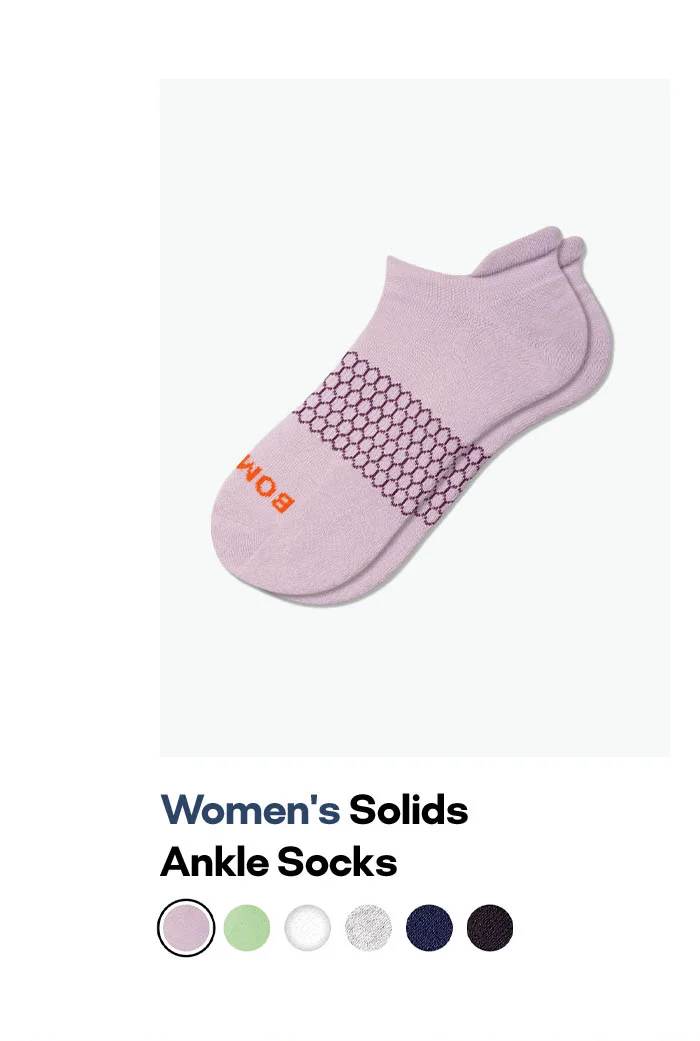 Women's Solids Ankle Socks
