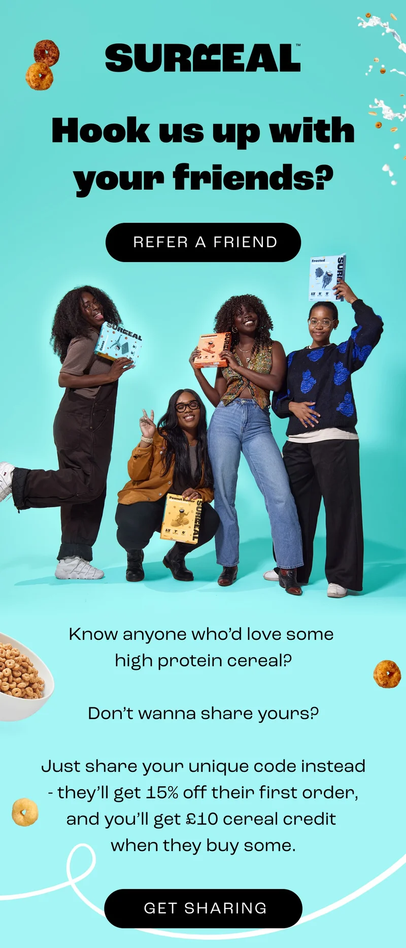 Hook us up with your friends?