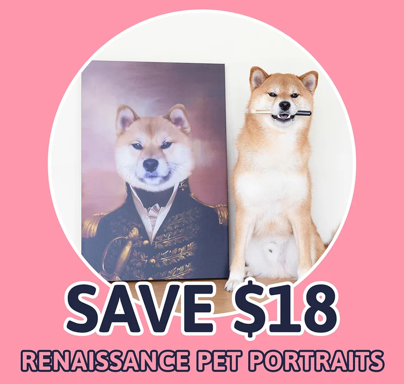 SAVE $18. Shop 30% off Renaissnace Pet Portraits
