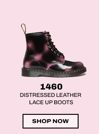 1460 Distressed Leather Lace Up Boots