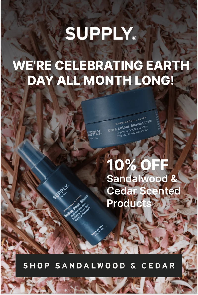 10% Off Sandalwood + Cedar Scented Products  [ Shop Sandalwood + Cedar ]