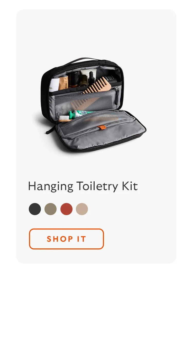 Hanging Toiletry Kit