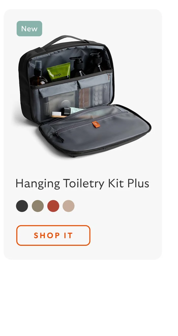 Hanging Toiletry Kit Plus