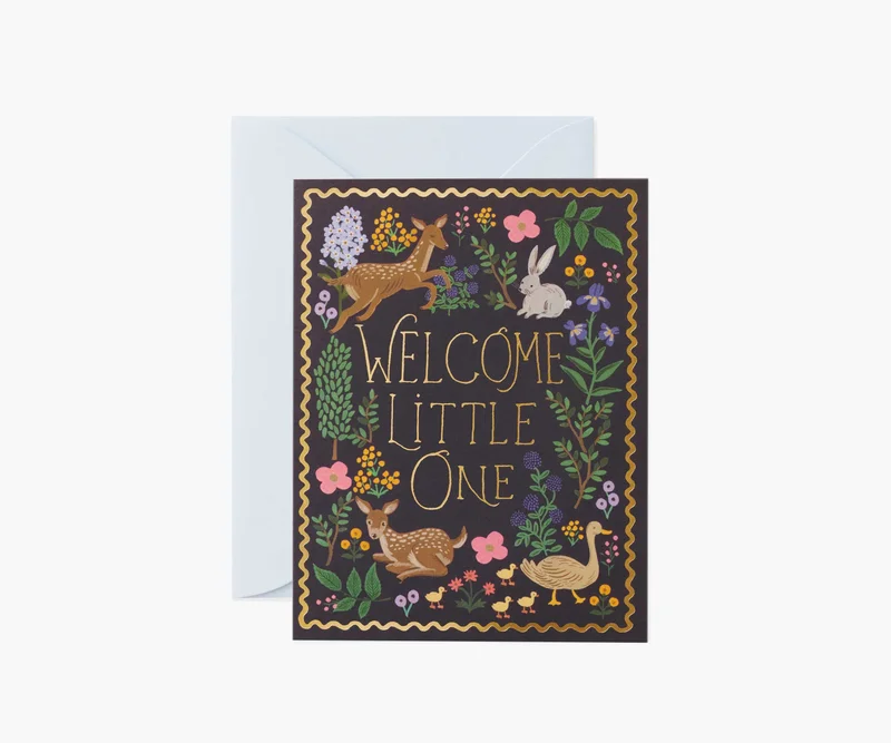 Image of Woodland Welcome Greeting Card