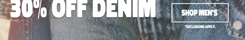 30% off Denim Shop Men's