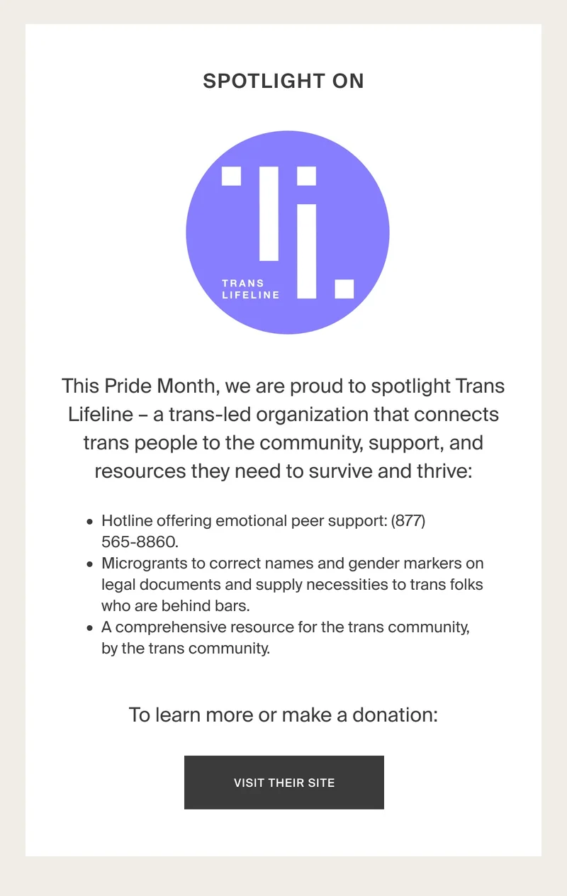 Support Trans Lifeline