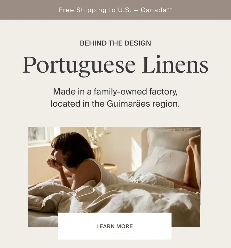 Behind The Design | Portuguese Linens