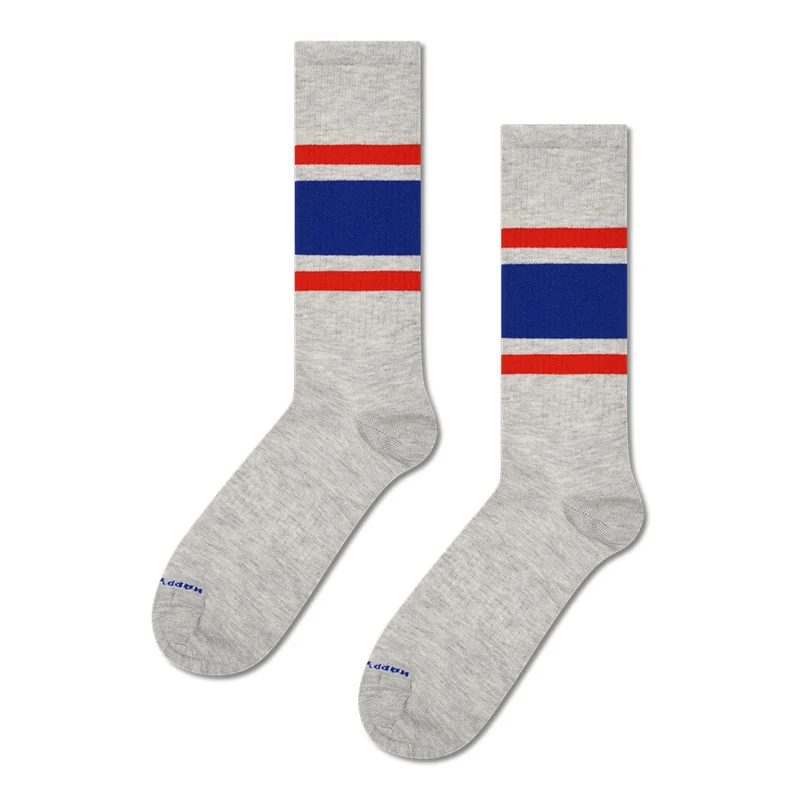 Simple Stripe Sneaker Sock