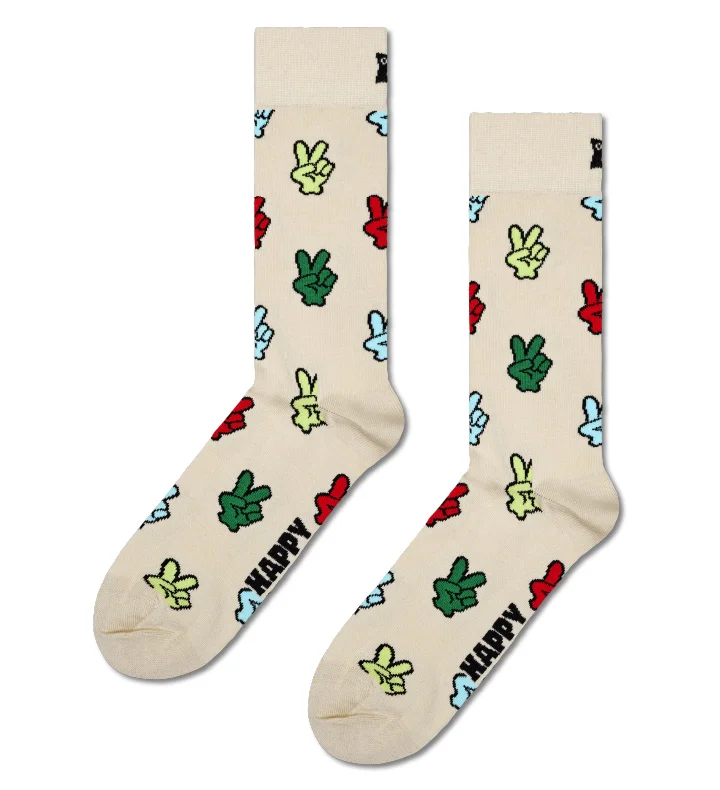 Victory Sign Sock