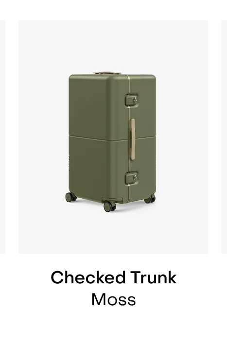 Checked Trunk Moss