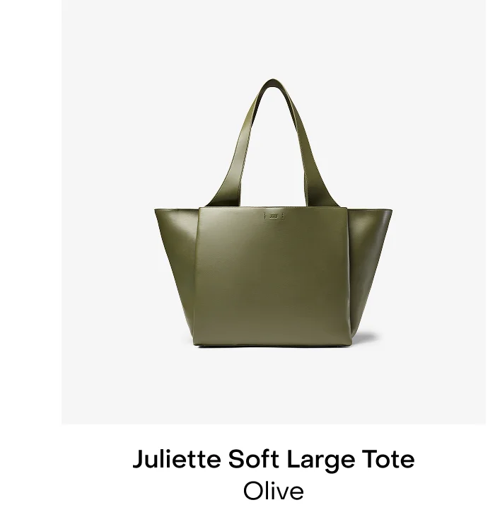 Juliette Soft Large Tote Olive