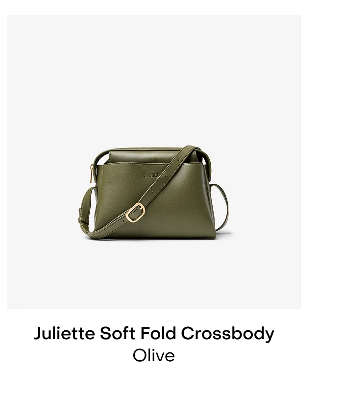 Juliette Soft Fold Crossbody Olive