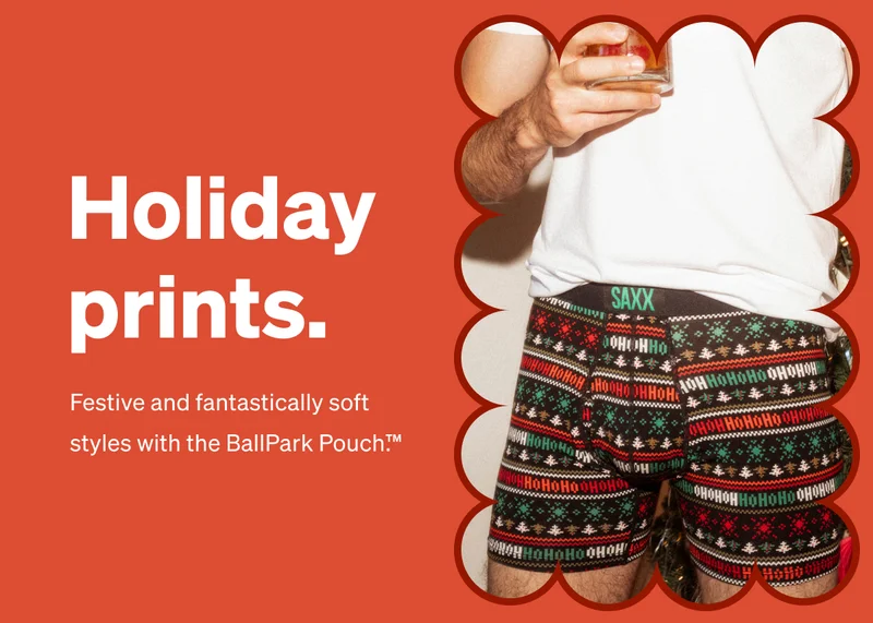 Holiday prints.