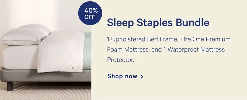 Sleep Staples Bundle >> Shop now >>