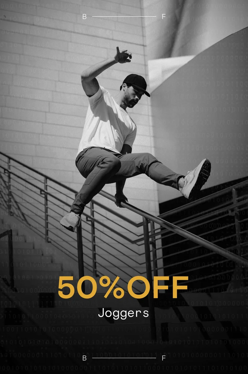 50% OFF Joggers