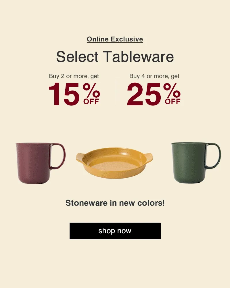 Shop Tableware