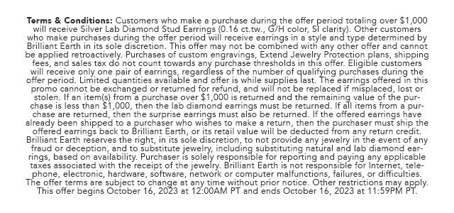 Promo Terms