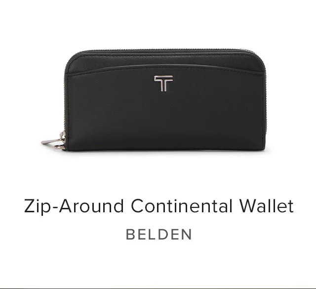 Zip-Around Continental Wallet