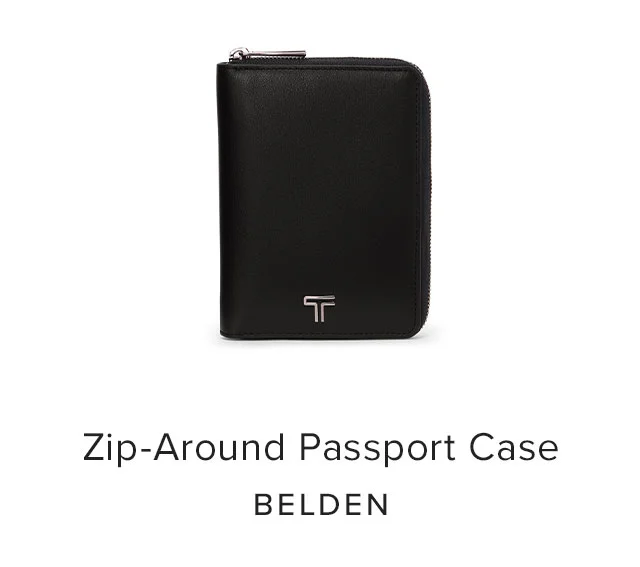 Zip-Around Passport Case