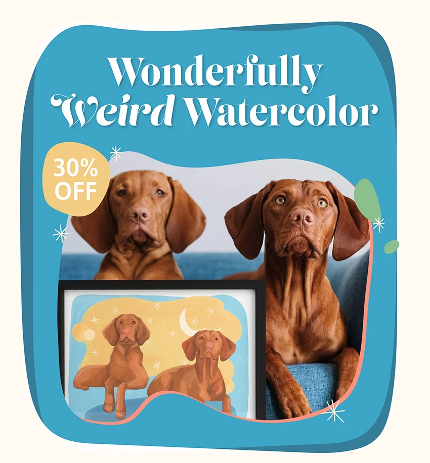 Wonderfully weird watercolor