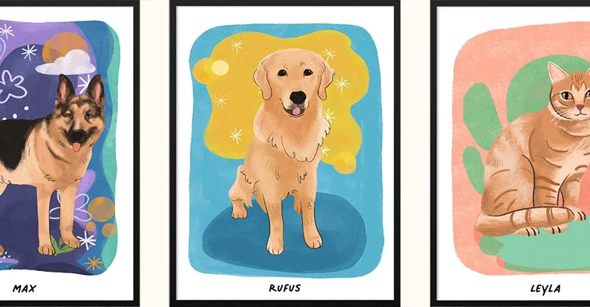 Premium watercolor mock up gif