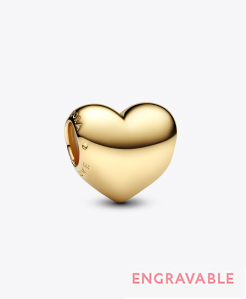 Be Love Engravable Heart Charm