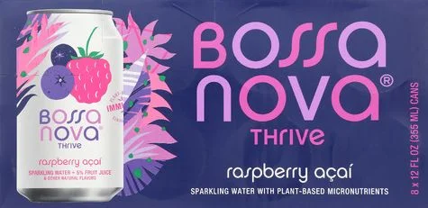 Image of Raspberry Acai Sparkling Water (8 Pack)