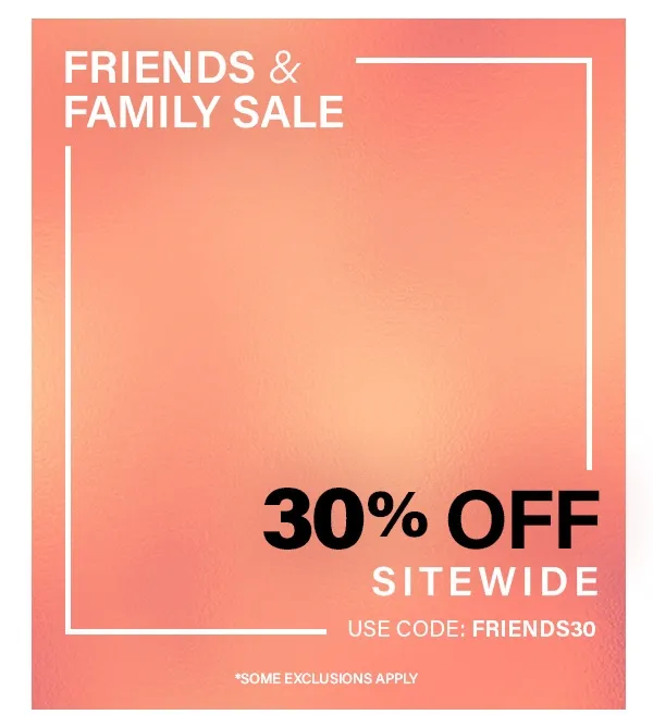30% Off Sitewide