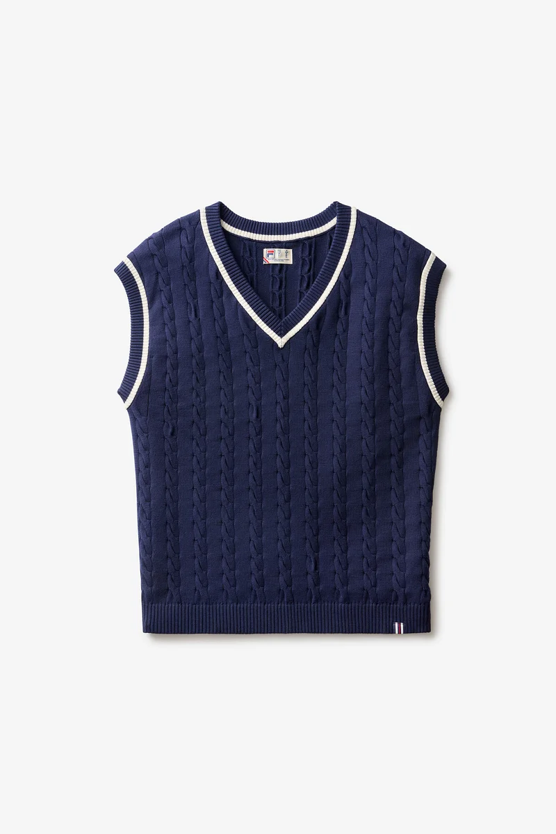 Baseline Cable Knit Vest