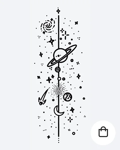A Light Year Beyond Tattoo