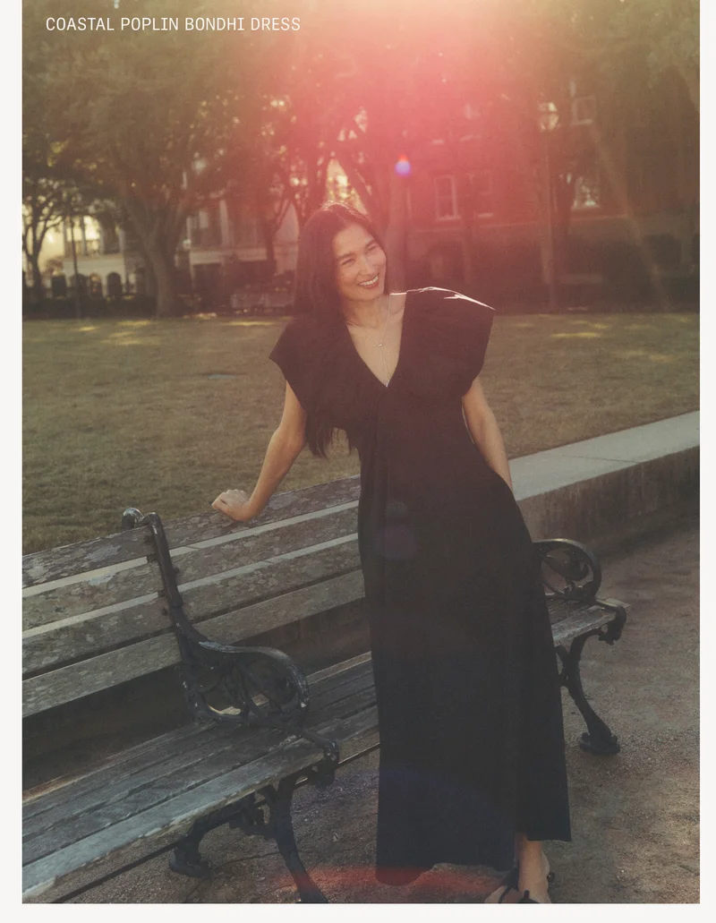 Coastal Poplin Bondhi Dress