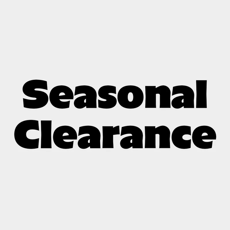 Seasonal Clearance