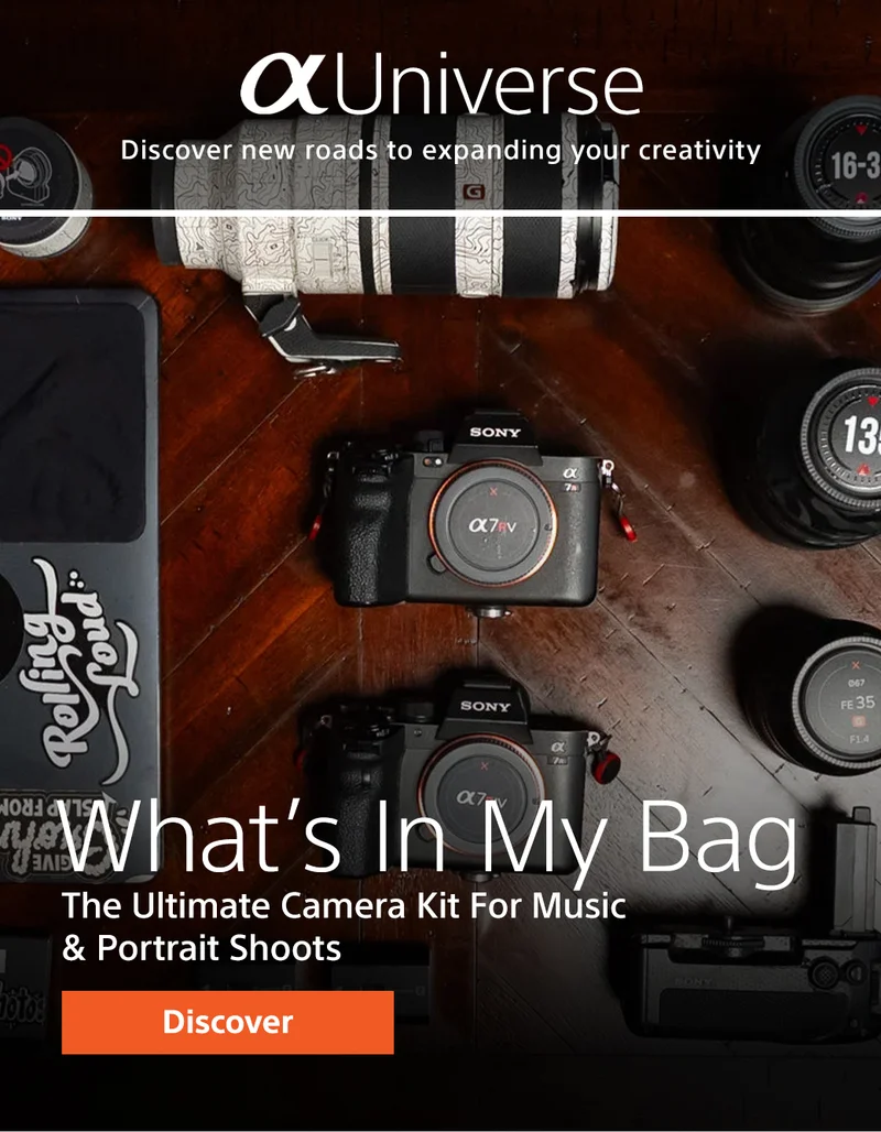 What's in my bag? | The Ultimate Camera Kit For Music and Portrait Shoots | Discover