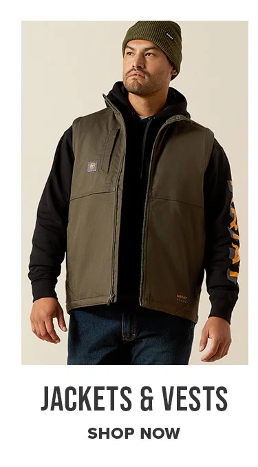 JACKETS AND VESTS | SHOP NOW
