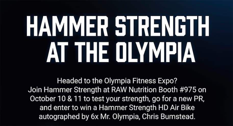 HAMMER STRENGTH AT THE OLYMPIA