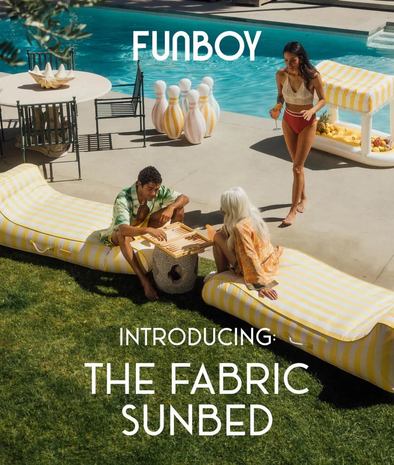 INTRODUCING THE FABRIC SUNBED