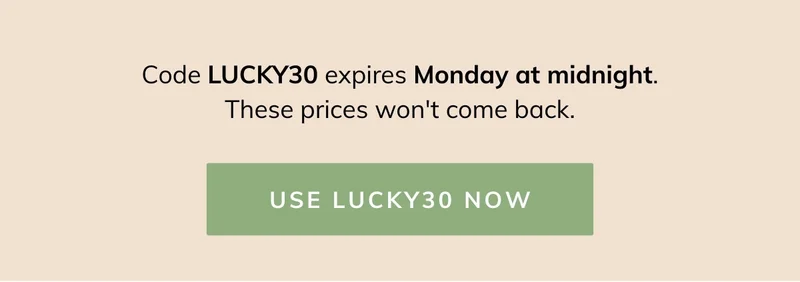 Shop Luck you sale 30% OFF first delivery