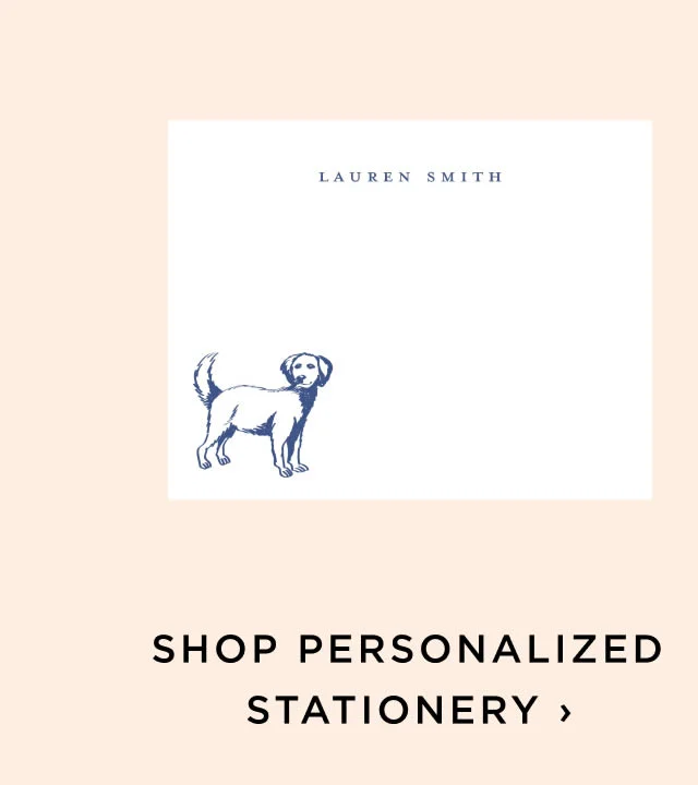 Shop Personalized Stationery